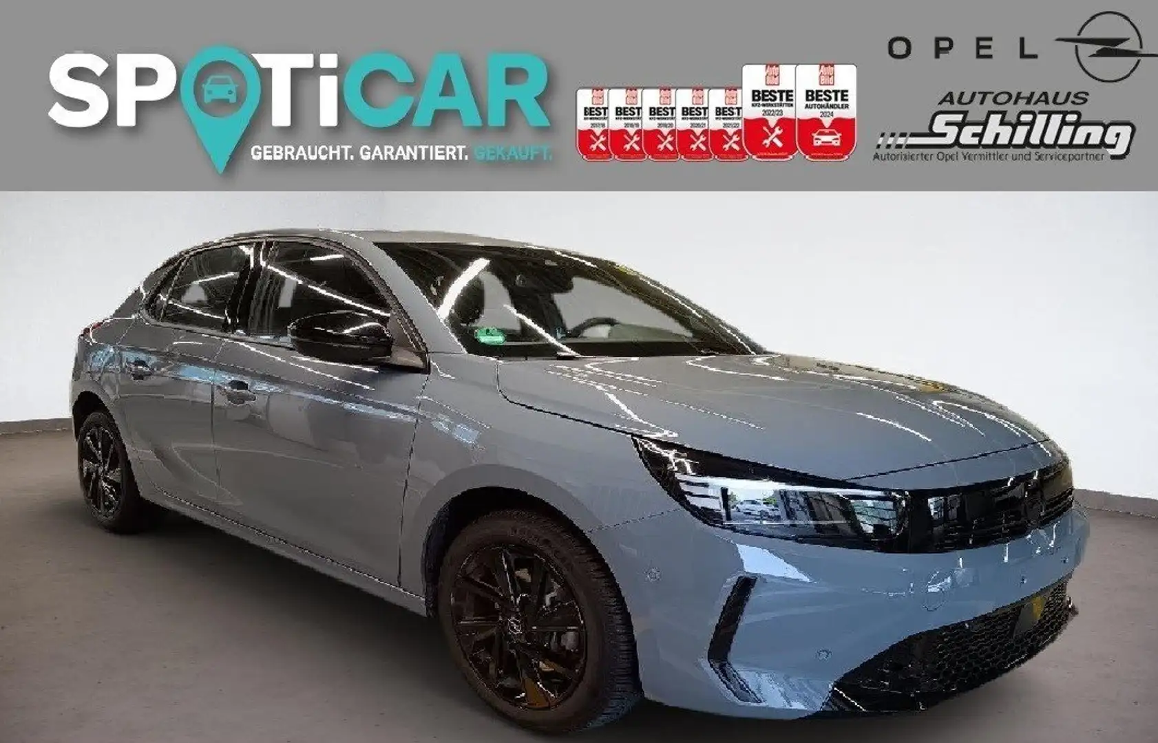 Opel Corsa F 5tg 1.2 Turbo GS Multimedia Allwetterreifen Grau - 1