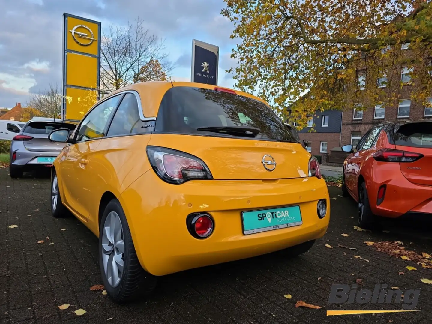 Opel Adam 120 Jahre 1.4l, UNFALLFREI, LHZ, SH, PDC, Allwette Orange - 2