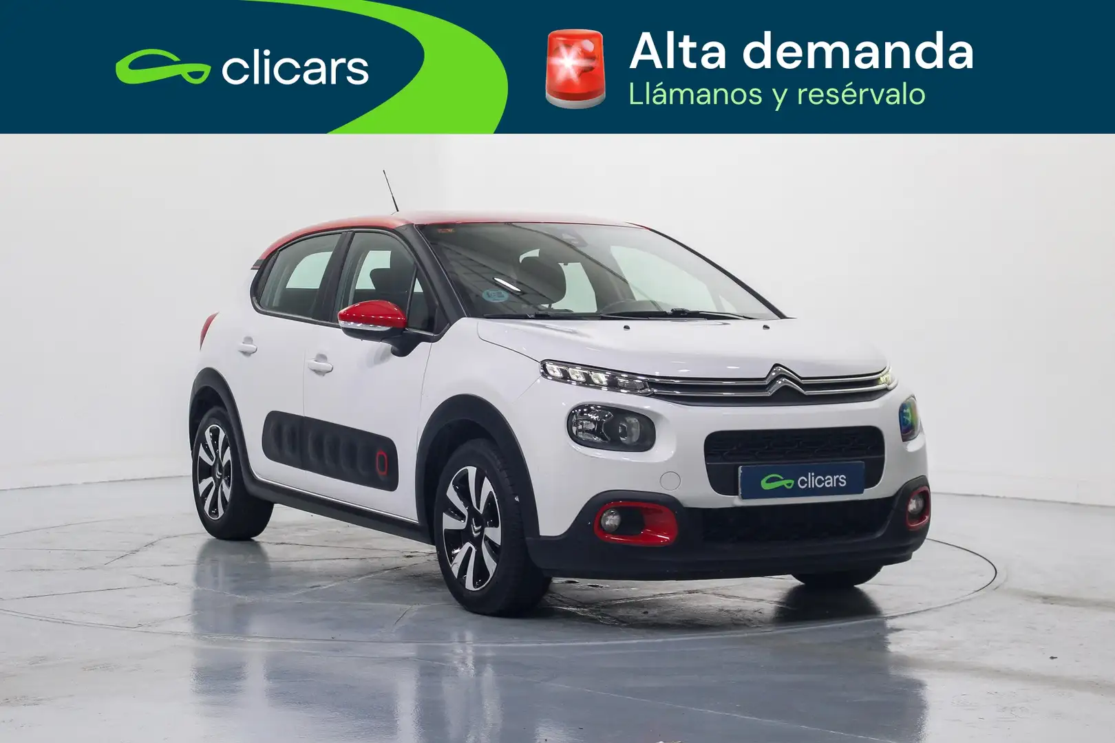 Citroen C3 1.2 PureTech S&S Feel 83 Blanco - 2