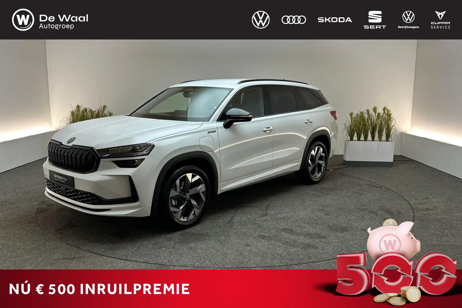 Skoda Kodiaq 1.5 TSI 204pk DSG PHEV Sportline Business | Trekha Blanc - 1