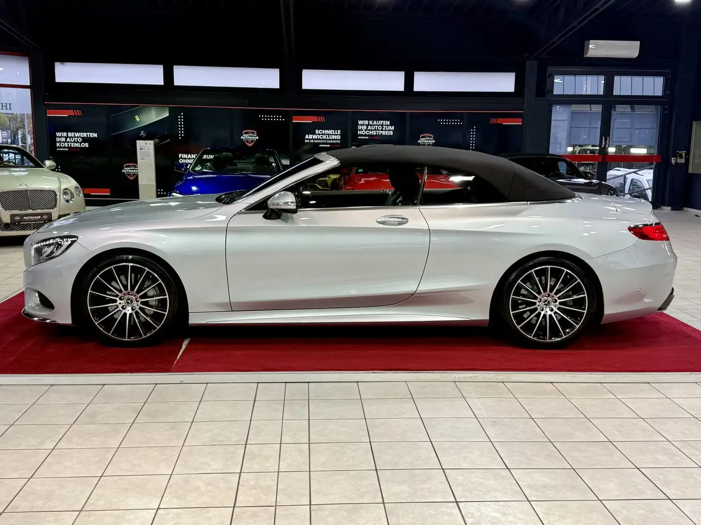 Mercedes-Benz S 500 Cabriolet Silber - 2
