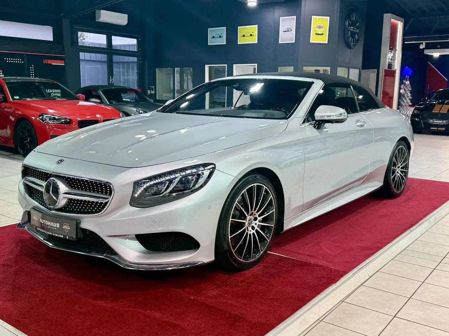 Mercedes-Benz S 500 Cabriolet Silber - 1