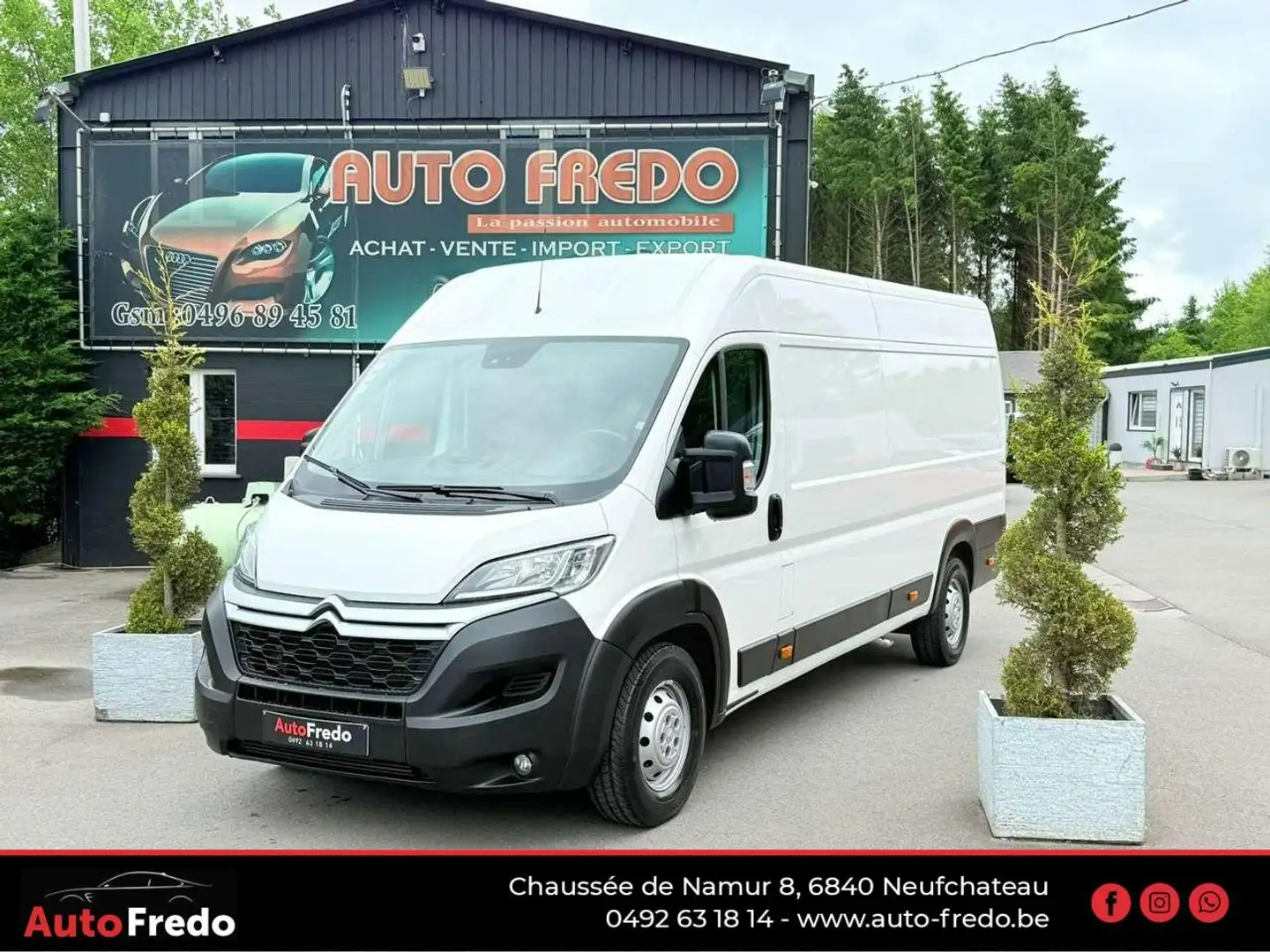 Citroen Jumper 2.2 BlueHDi L4 * Tva * Gps * Camera * full options Weiß - 1
