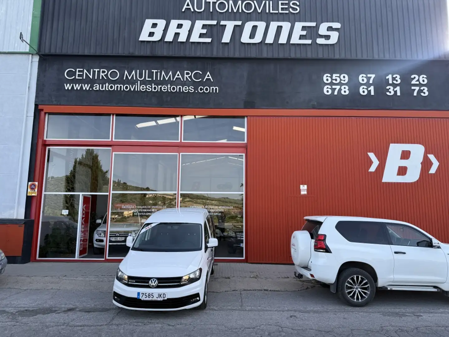 Volkswagen Caddy 2.0TDI Trendline 4M 90kW Wit - 1