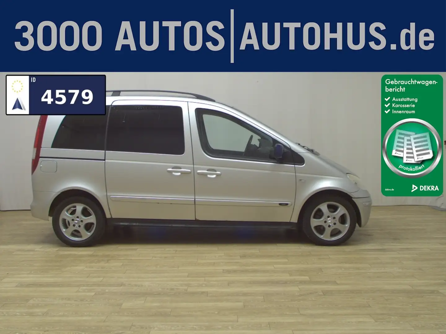 Mercedes-Benz Vaneo 1.9 Trend Automatik 5-Sitze AHK Tempomat Zilver - 1