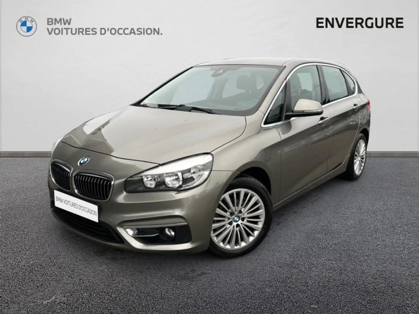 BMW 218 218dA 150ch Luxury Argent - 1