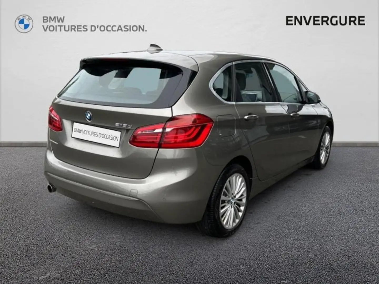 BMW 218 218dA 150ch Luxury Argent - 2