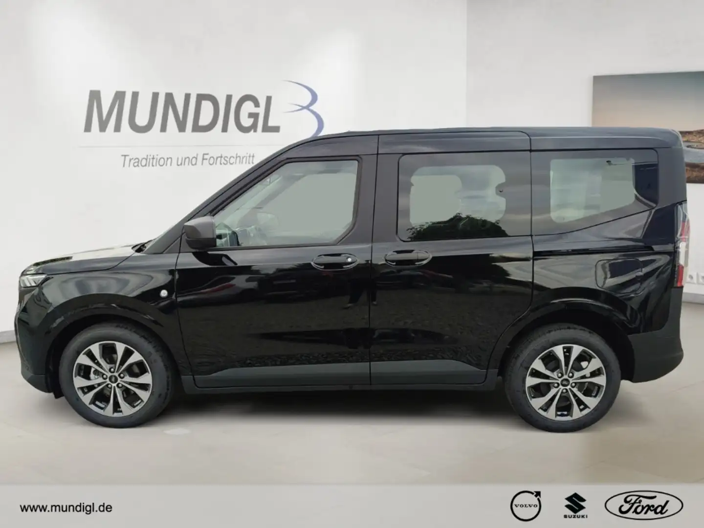 Ford Tourneo Courier Trend 5-Sitze Autom RFK Klimaaut SHZ FSH LRH LED P Noir - 2