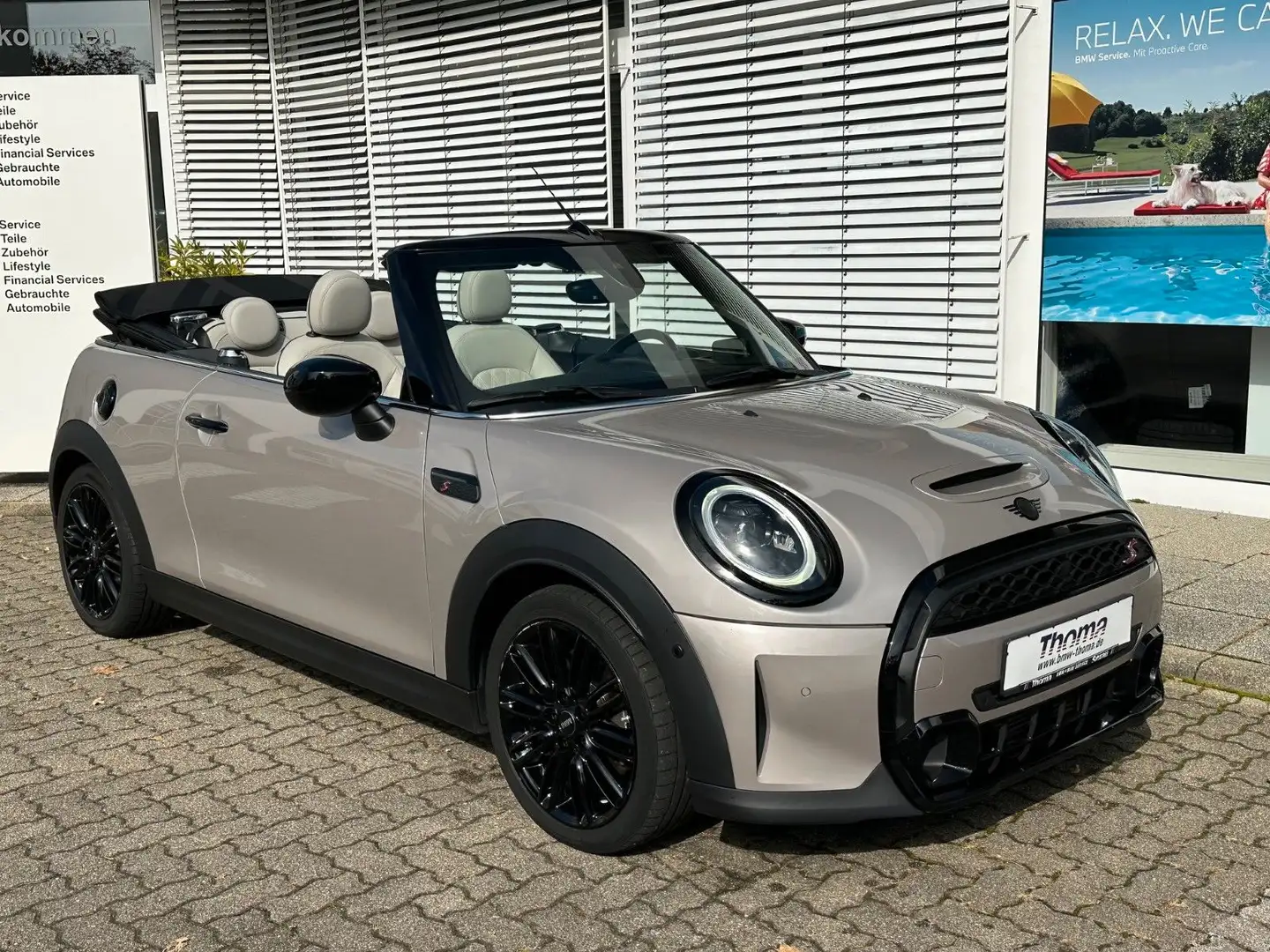 MINI Cooper S Cabrio MINI Yours Trim +HUD +RFK +Akt.G Grigio - 1