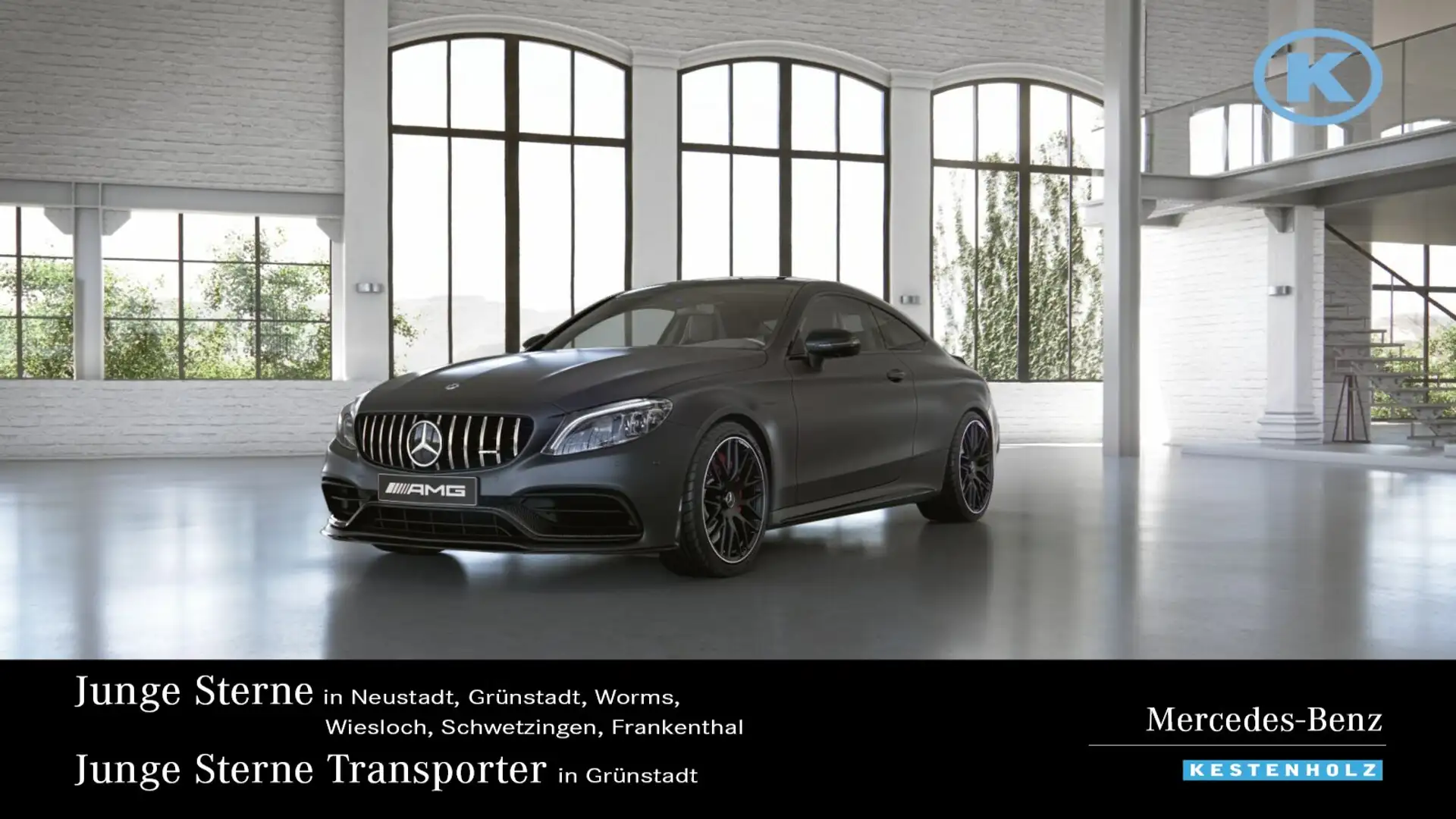 Mercedes-Benz C 63 AMG C 63 S AMG AERO+PERF-SITZ+DRIVER+DISTR+PANO+BURM Gris - 1