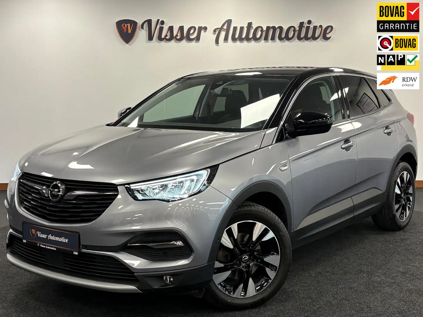 Opel Grandland X 1.2 Turbo Elegance*Cruise-Control*Camera*Xenon*PDC Grijs - 1