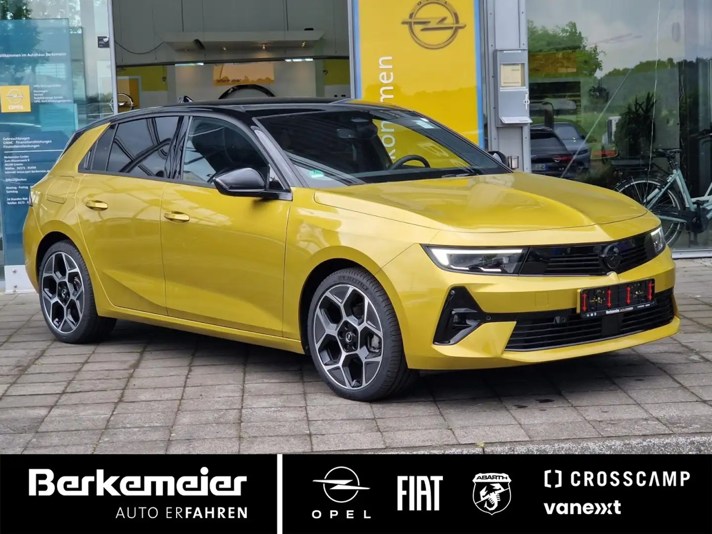 Opel Astra 1.2 GS **Anhängerkupplung/Automatik** Giallo - 1