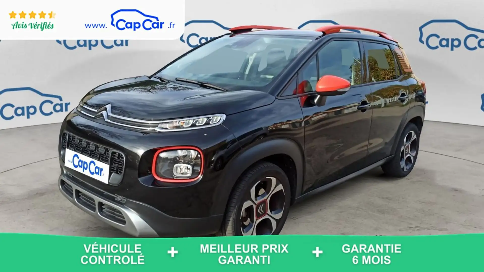Citroen C3 Aircross 1.2 PureTech 110 EAT6 Shine Noir - 1