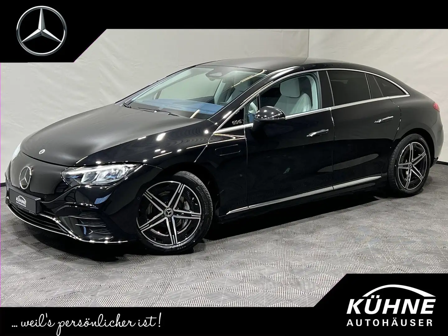 Mercedes-Benz EQE 300 AMG/EA Advanced Plus 22KW+Service+Leder! Schwarz - 1