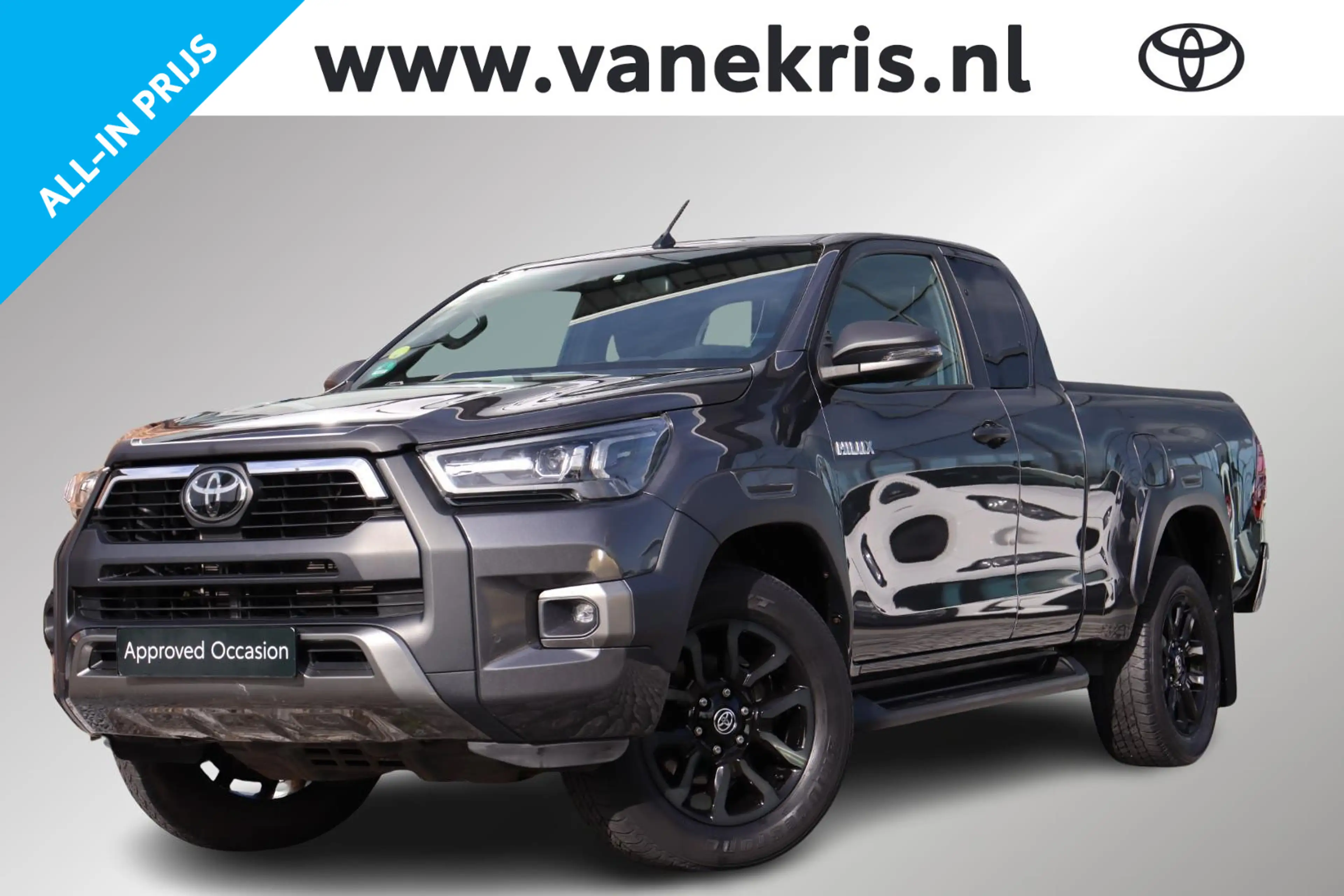 Toyota Hilux 2.8 D-4D Xtra Cab Invincible, sperdifferentieel, E