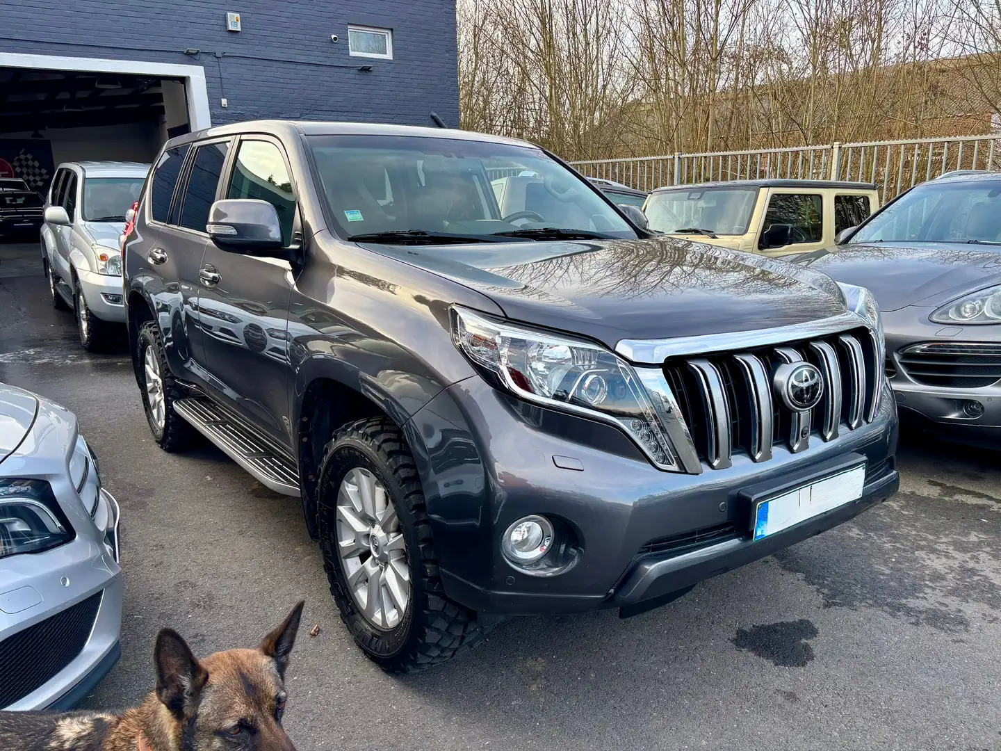Toyota Land Cruiser D-4D Premium * Belge Car-pass * poss Utilitaire Grau - 1