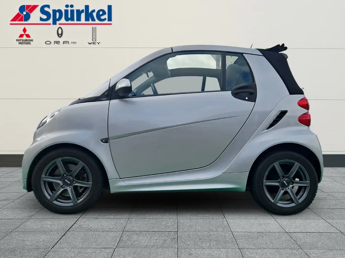 smart forTwo Cabrio Micro Hybrid Drive, Sitzheizung Grau - 2