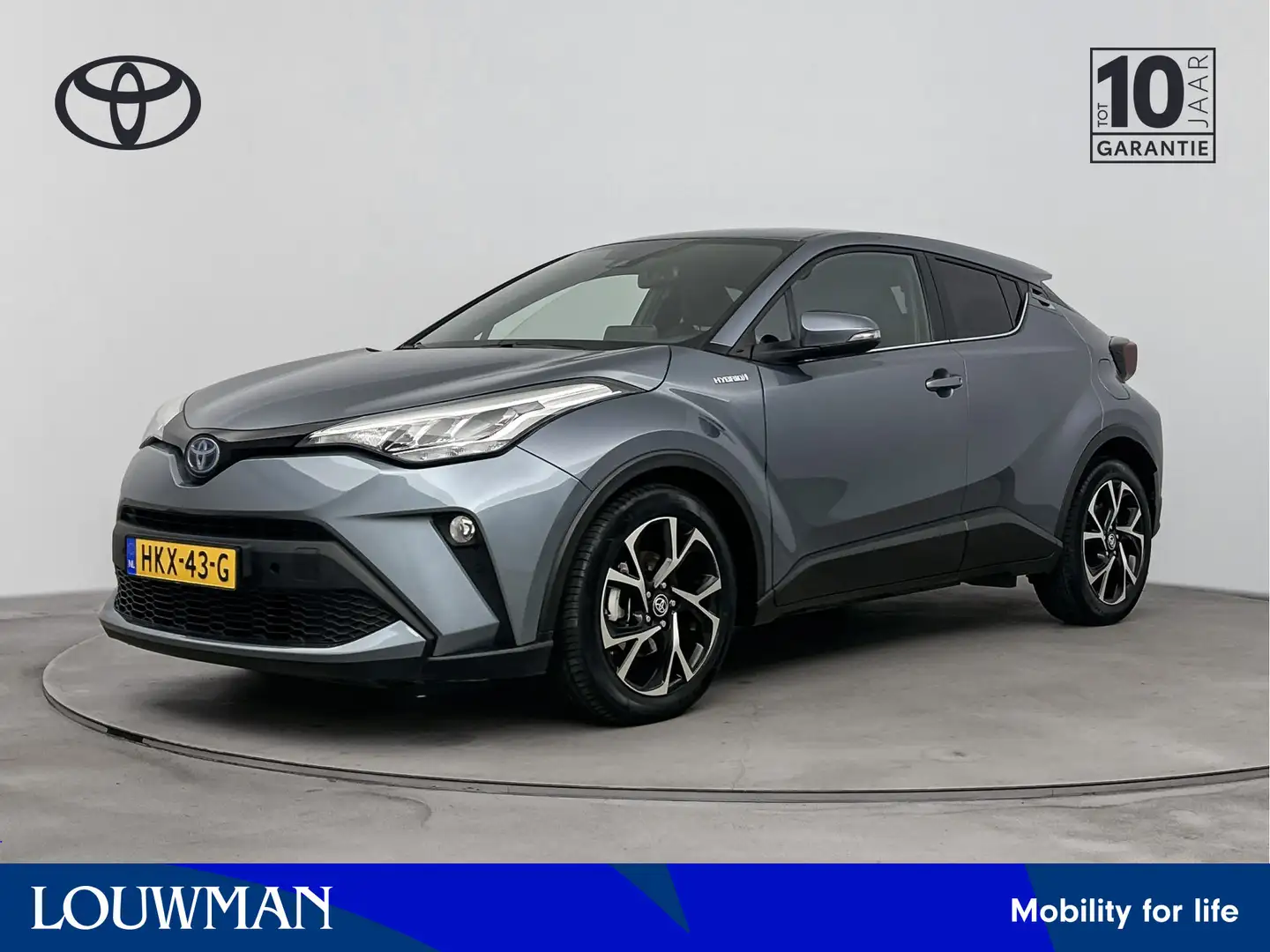 Toyota C-HR 1.8 Hybrid Dynamic Limited | Stoelverwarming | App Grijs - 1