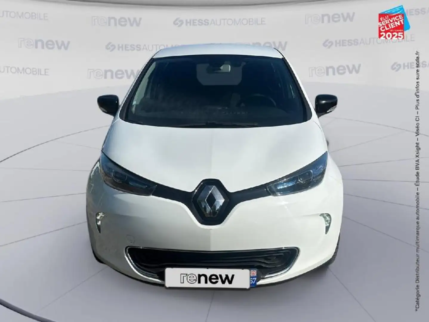 Renault ZOE Intens charge normale R90 Blanc - 2