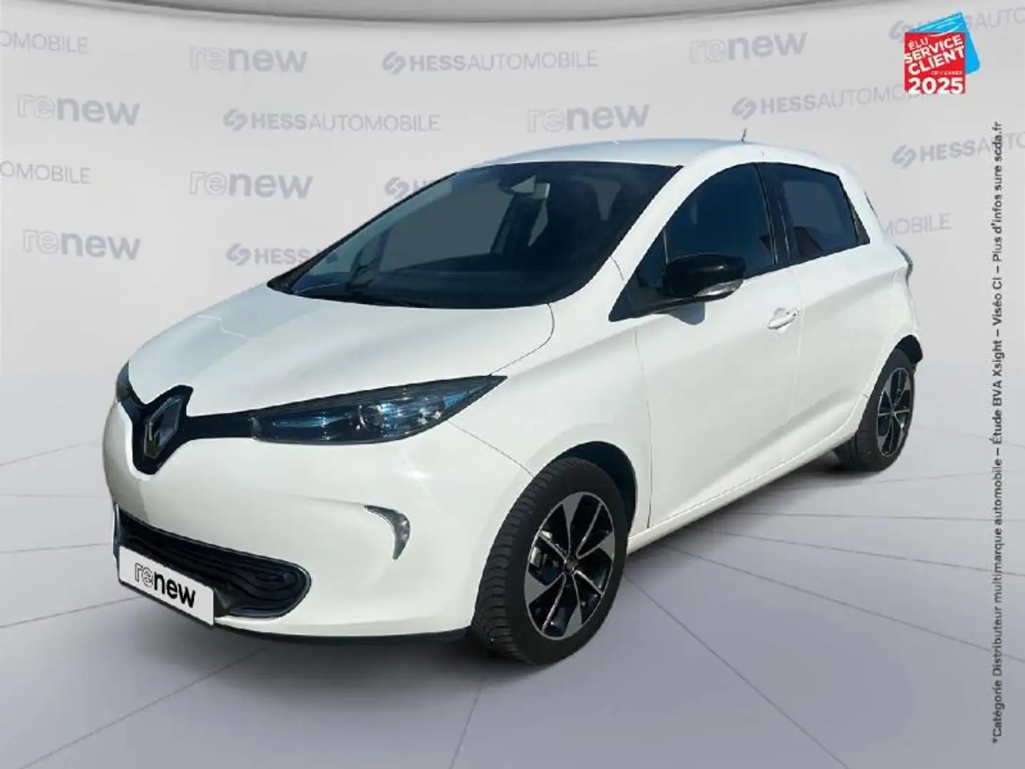 Renault ZOE Intens charge normale R90 Blanc - 1