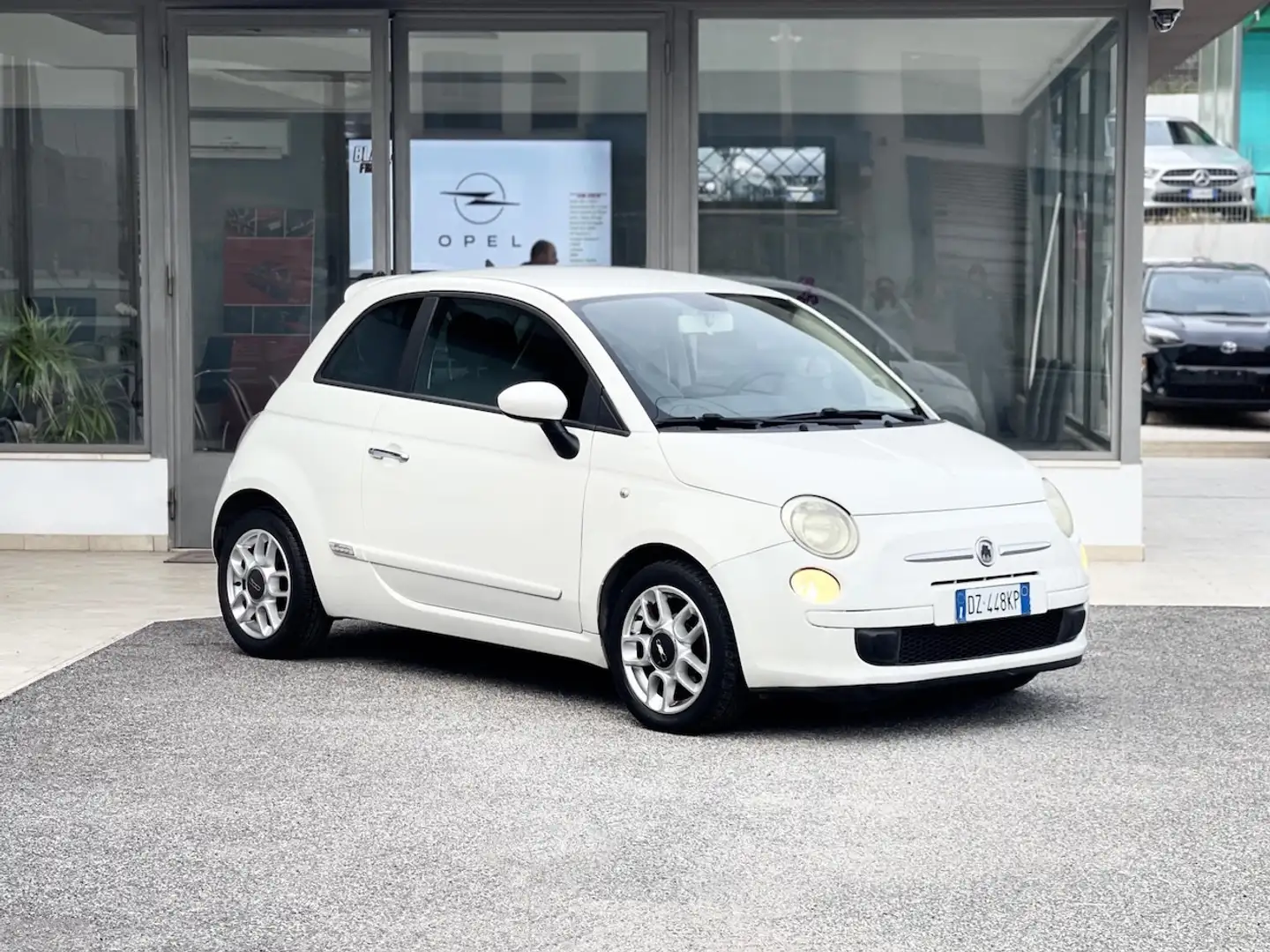 Fiat 500 1.2 Benzina 69CV Neo. - 2009 Weiß - 1
