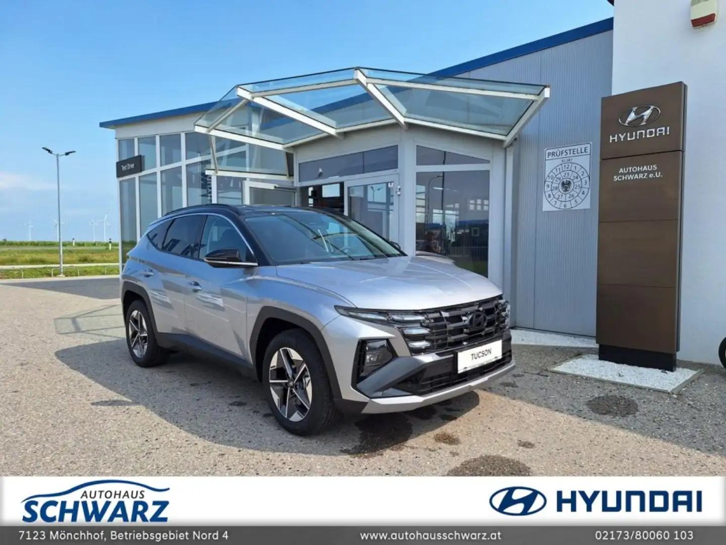 Hyundai TUCSON NX4 GO 1,6 T-GDi 2WD 48V DCT t5bg2-OO2 Schwarz - 1