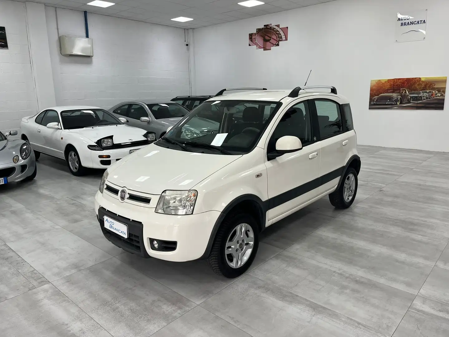Fiat Panda 1.3 mjt 16v Climbing 4x4 75cv Weiß - 1