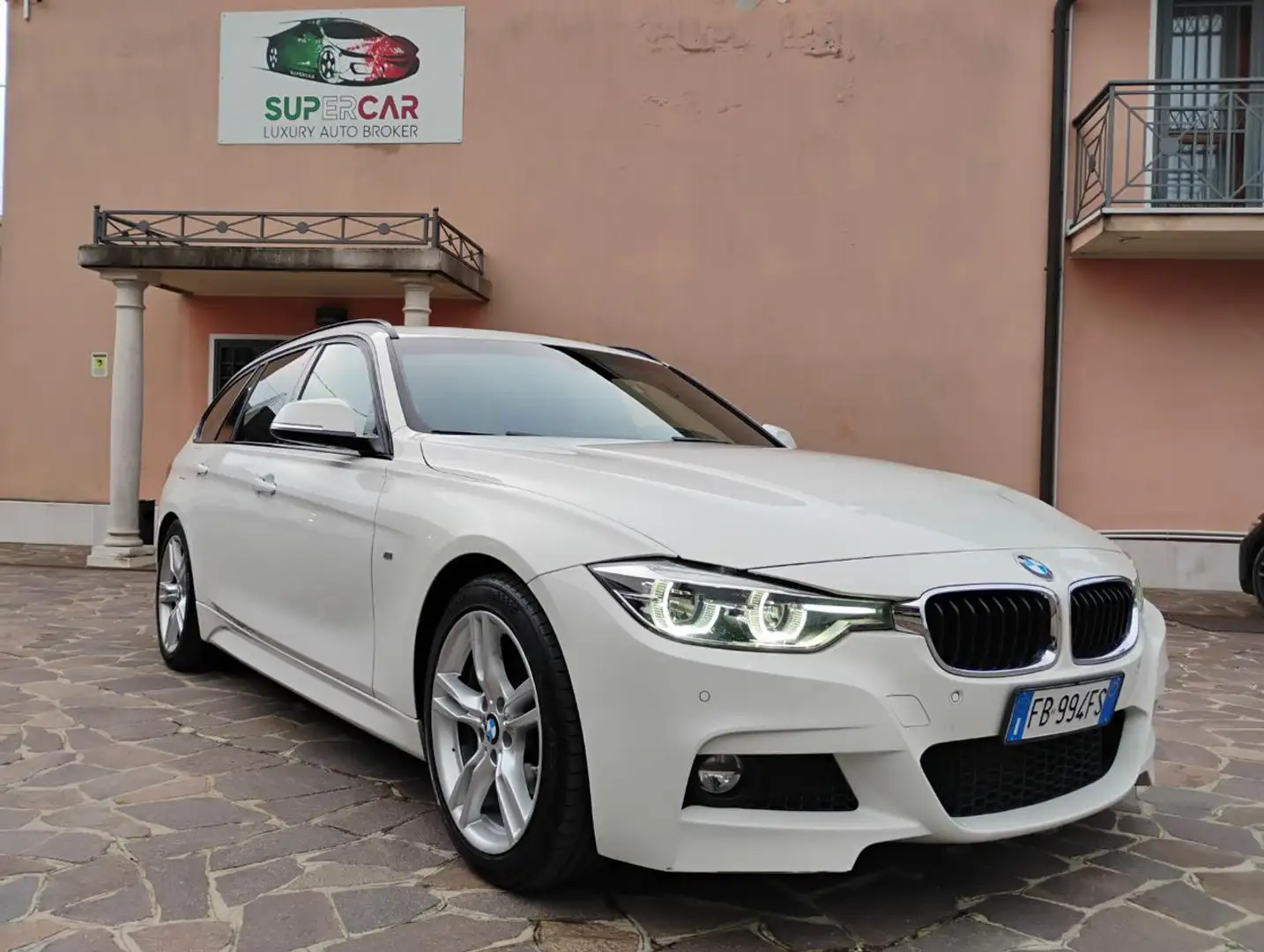 BMW 320 d Touring Msport Bianco - 1