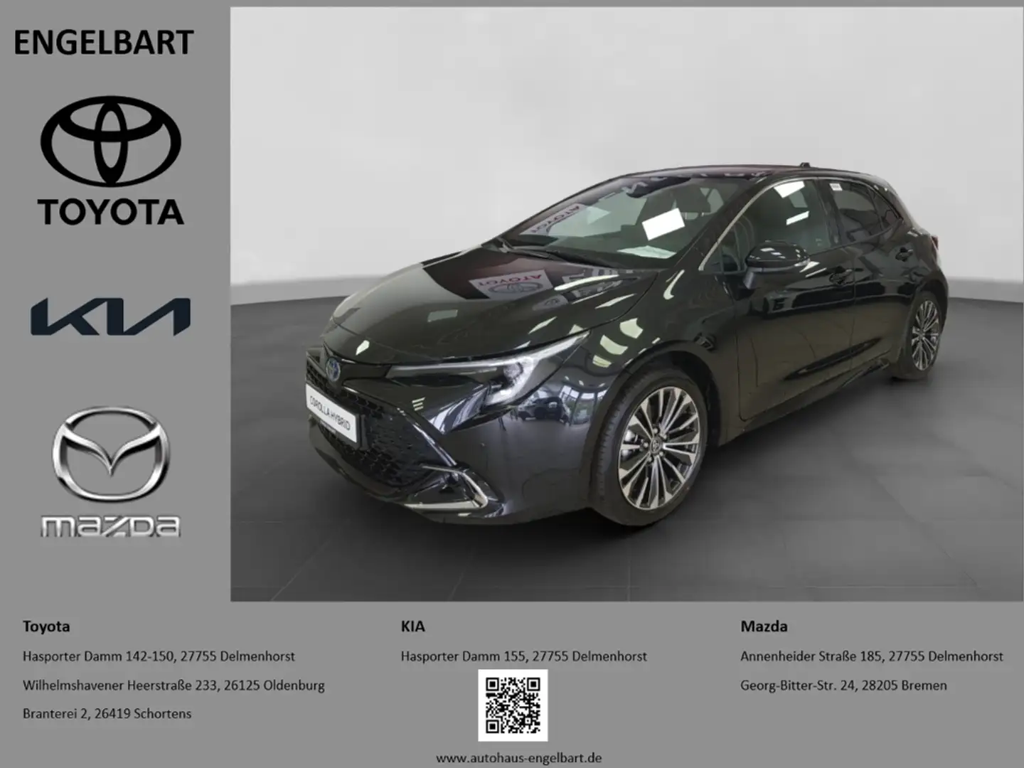 Toyota Corolla 1.8 Hybrid Team D Technik Paket Noir - 1