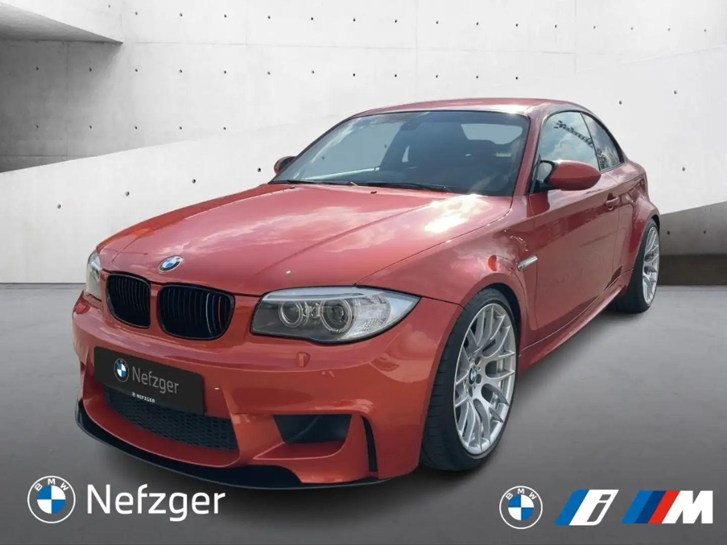 BMW 1er M Coupé Xenon-Licht HiFi PDC Navi Prof SHZ Portocaliu - 1