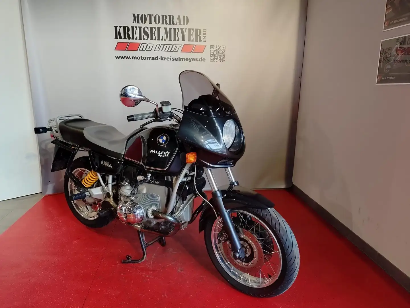 BMW R 100 R Top gepflegt aus 1.Hand mit Fallert-Umbau! Negro - 1