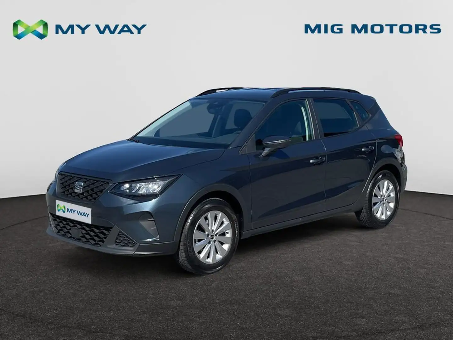 SEAT Arona 1.0 TSI 95pk /// Apple Carplay & Android Auto Gris - 1