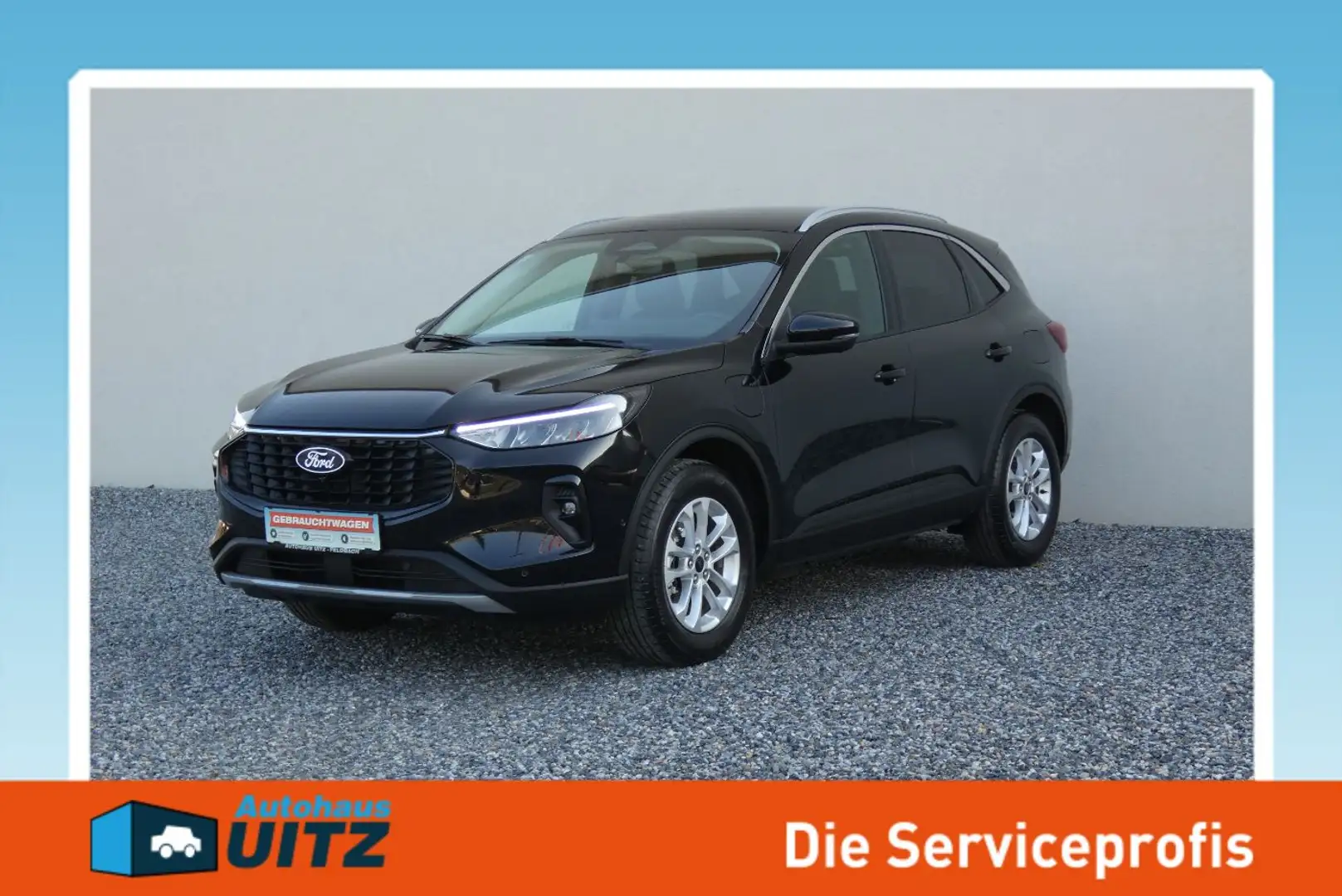 Ford Kuga 2.5 PHEV Titanium +360°+AHK+Winter+LED Schwarz - 1
