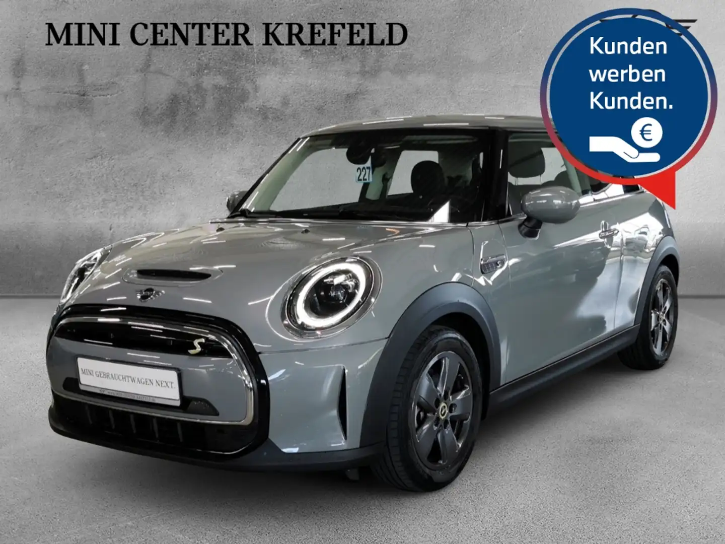 MINI Cooper SE Essential Trim AUTOMATIK NAVI HuD PDC LED Gri - 1