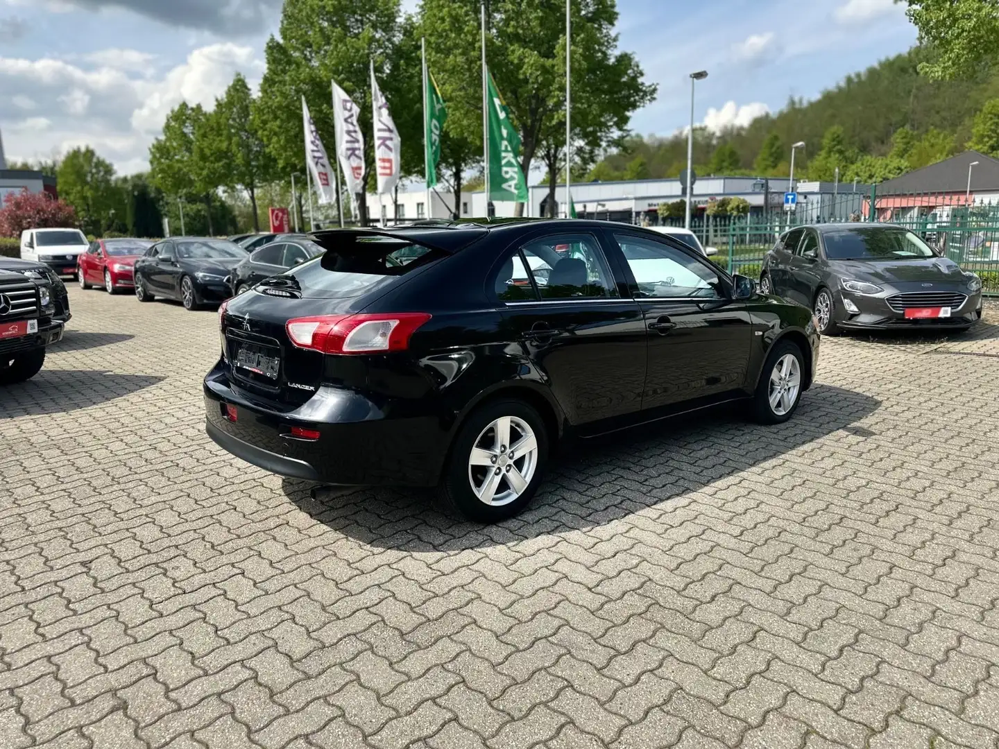 Mitsubishi Lancer 1.8 PRINS LPG Klima NAVI Temp TÜV Neu Schwarz - 2