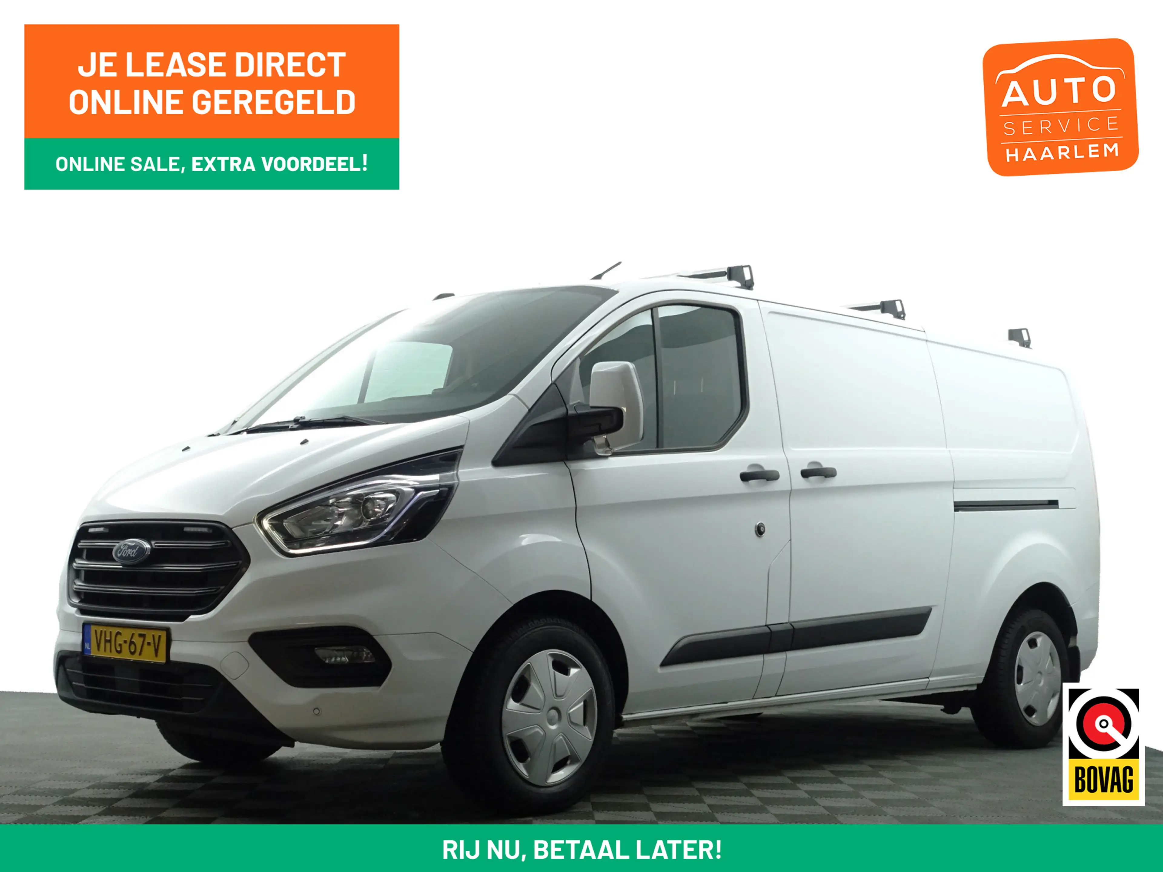 Ford Transit Custom 340 2.0 TDCI Euro 6 L2 Limited- 2x Schuifdeur, 3 P