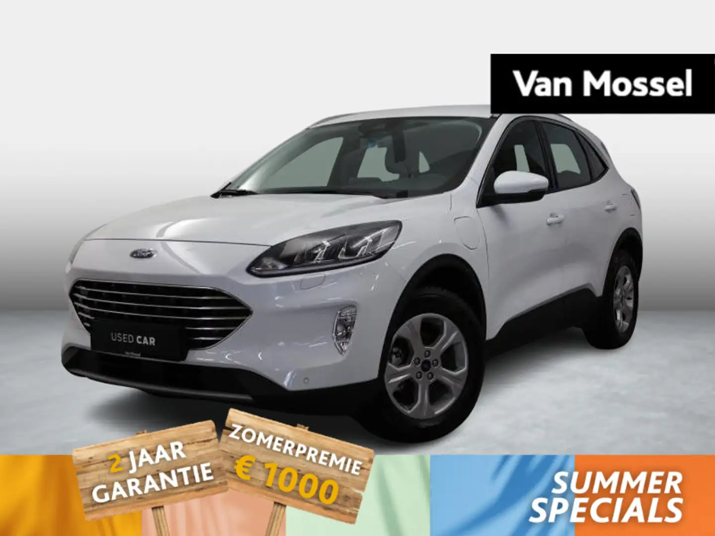 Ford Kuga PHEV Titanium - Winterpack - Camera - Trekhaak Blanc - 1