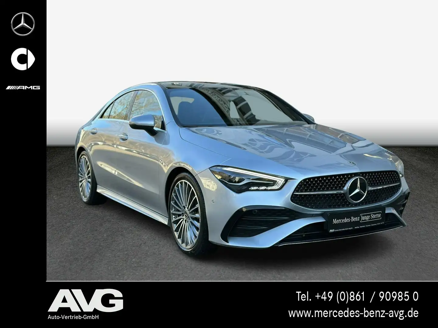 Mercedes-Benz CLA 250 CLA 250 4M AMG-Advanced-Plus Pano 19" Kamera Navi Silber - 2