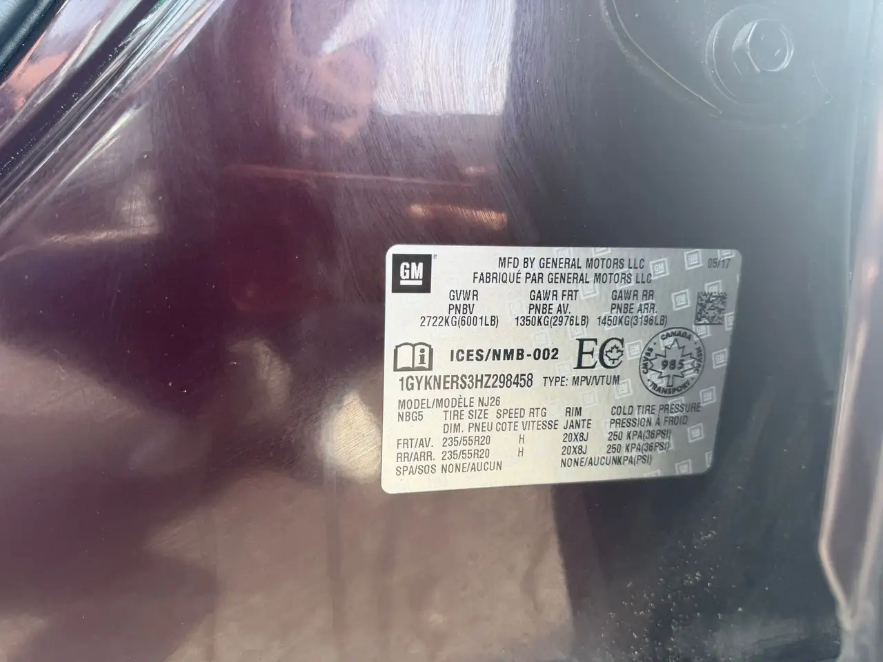 Cadillac XT5 снимка Cadillac XT5
