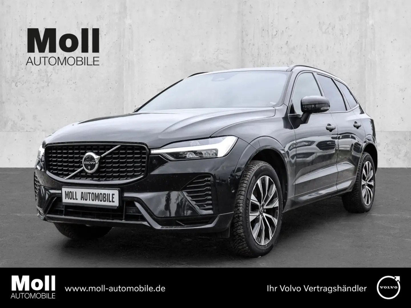 Volvo XC60 Plus Dark AWD B5 Benzin EU6d Allrad Leder digitale Schwarz - 1