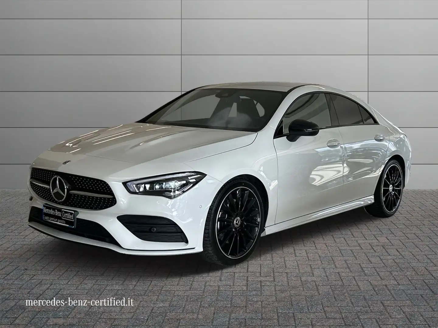 Mercedes-Benz CLA 200 CLA Coupe 200 d Premium auto Bianco - 1