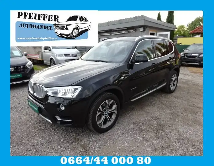 BMW X3 xDrive 20 d 1 Besitz Nichtraucher Lederausstattung wie neu im Innenraum Sommerreifen neu Anhängerkupplung Serviceheft
