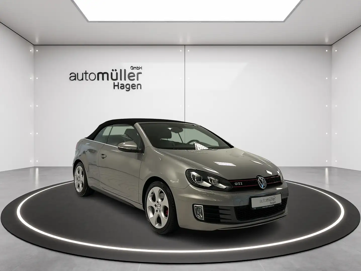 Volkswagen Golf 2.0 TSI GTI Cabrio DSG DYN-A|NAVI|TEMPO|AHK Argent - 1