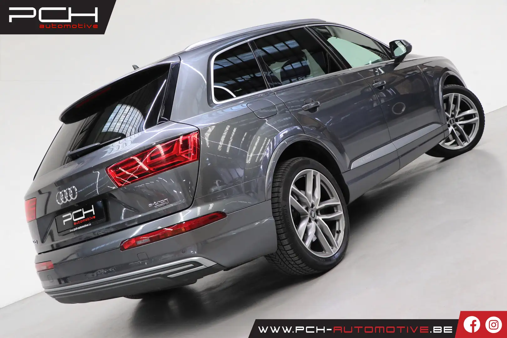 Audi Q7 e-tron Electrique + 3.0 TDi V6 Quattro S-Line TVAC Grey - 2