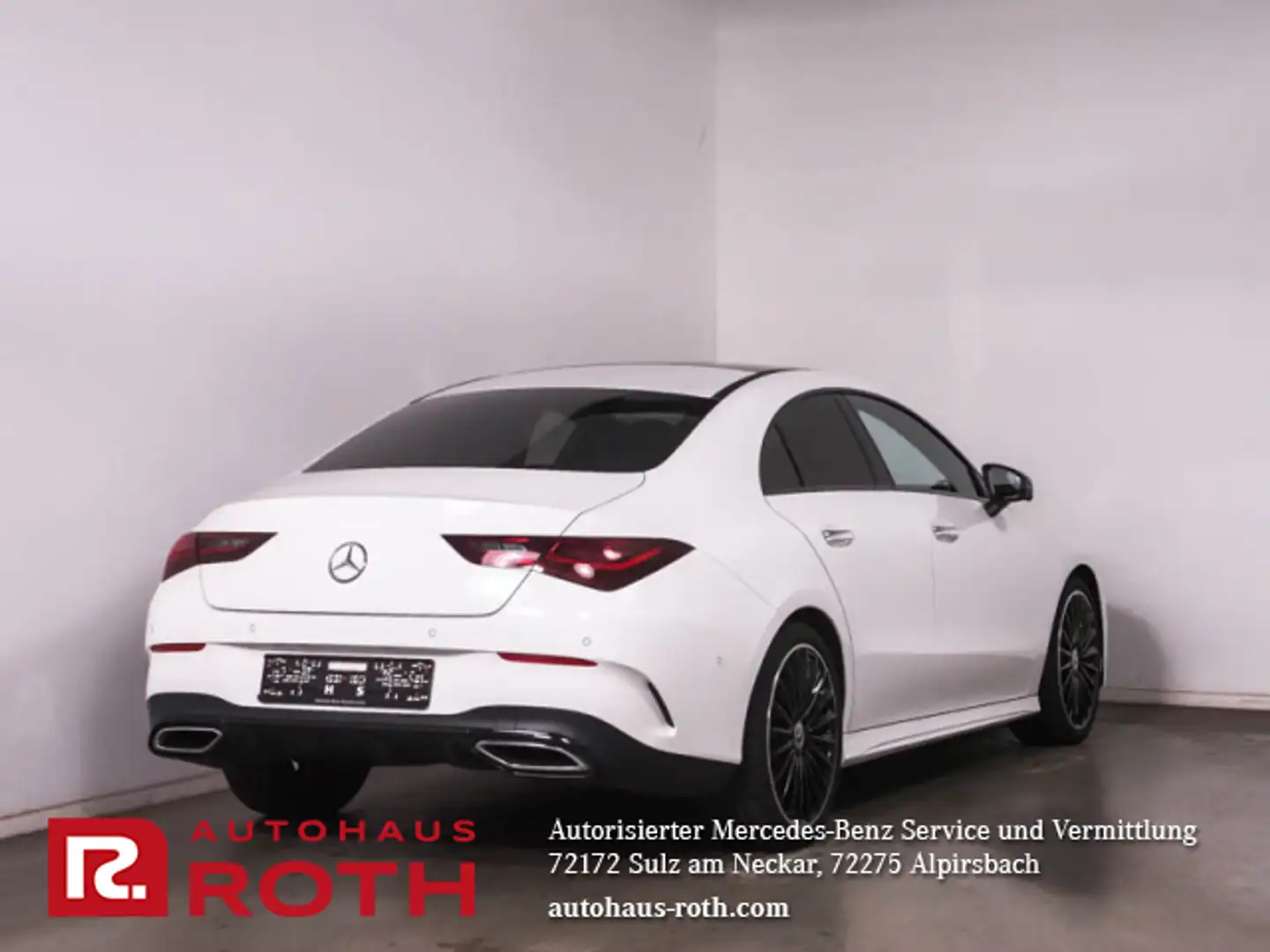 Mercedes-Benz CLA 200 CLA 200 AMG Sound M-Beam P-Dach Distr Night 19" Weiß - 2