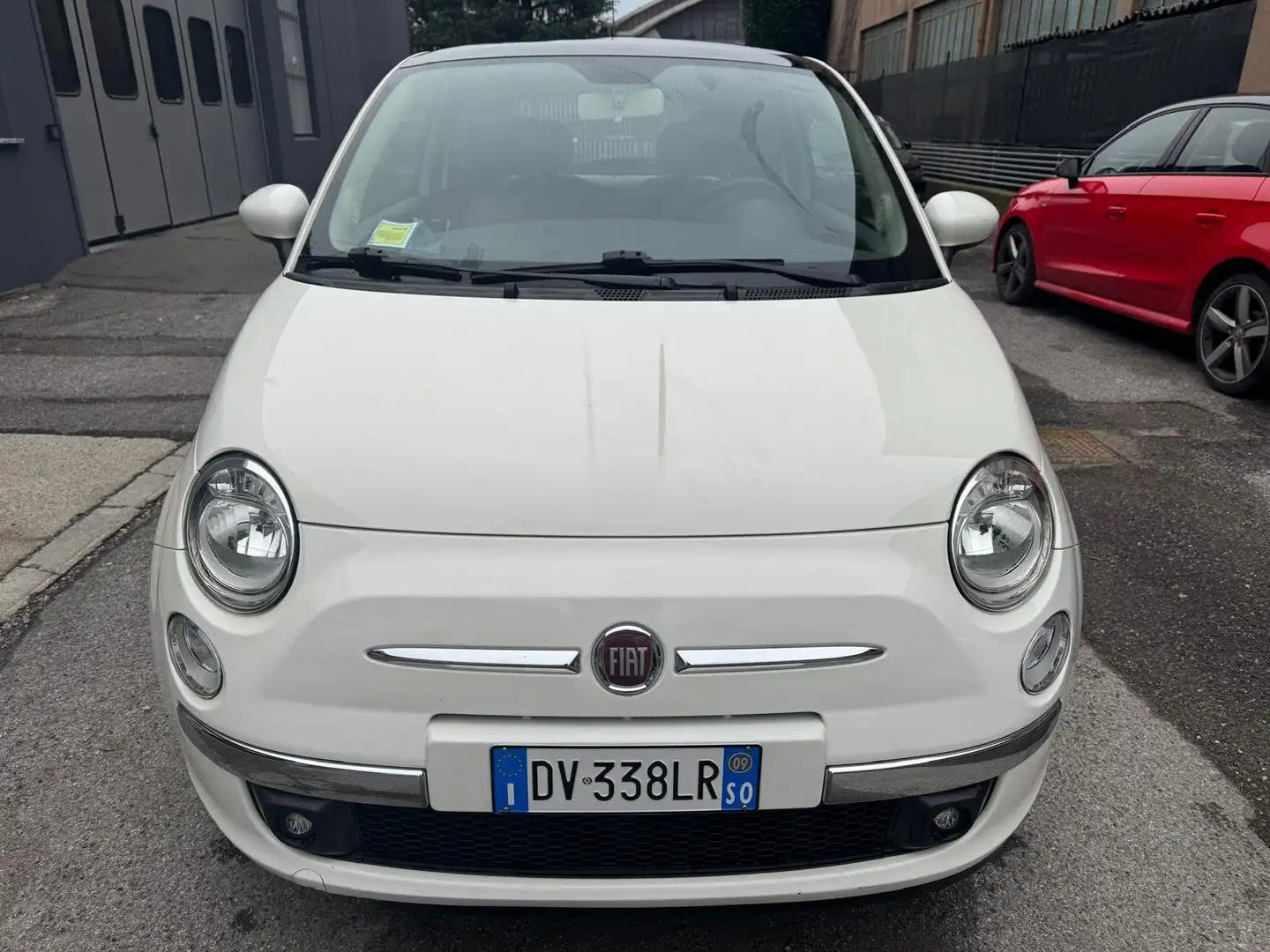 Fiat 500 1.2 Lounge 69CV*NEOPATENTATI*CERCHI Alb - 2