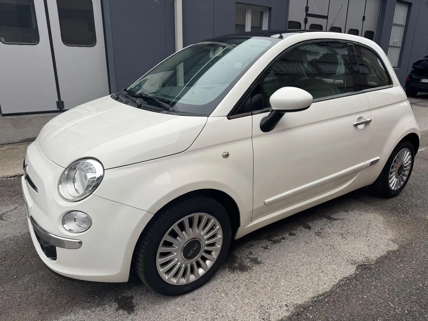 Fiat 500 1.2 Lounge 69CV*NEOPATENTATI*CERCHI Alb - 1