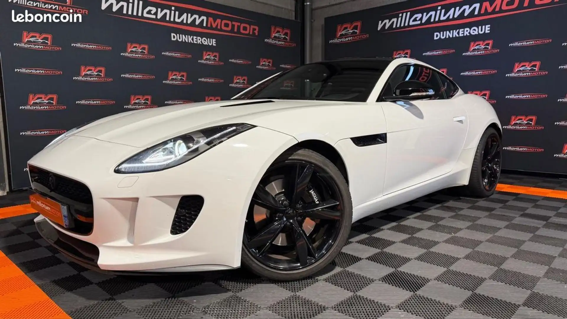 Jaguar F-Type coupe 3.0 v6 340 cv bva quickshift garantie 6 mois Blanc - 1