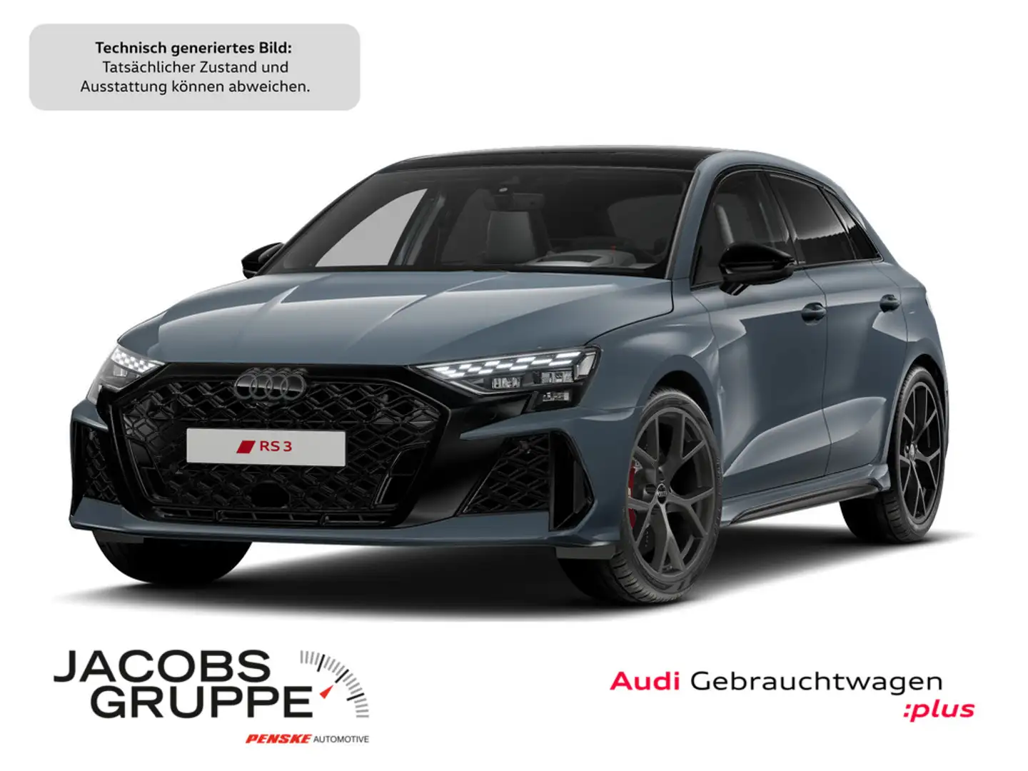 Audi RS3 Sportback 2.5 294 kW TFSI quattro Sportab Grau - 1