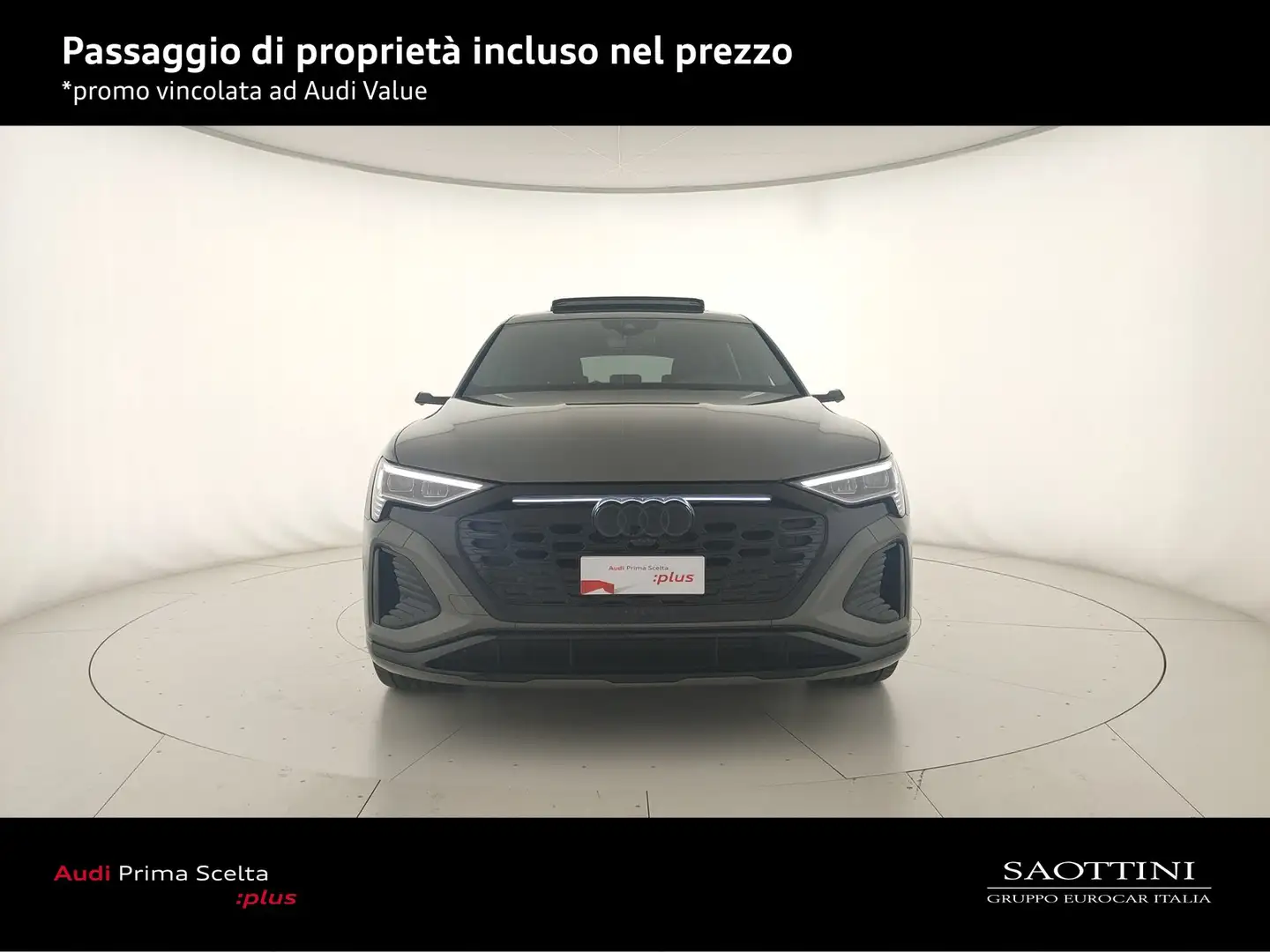 Audi Q8 e-tron 55 S line edition quattro - SOSPENSIONI - TETTO - Grigio - 2